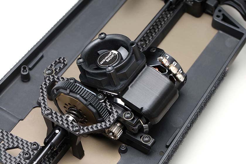 Cfmu Lettering Yokomo MO Fan Shroud for S4-CFMU Fan Mount | MIBOSPORT