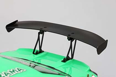 Yokomo Aluminum Wing Stay (Black) for Drift Car