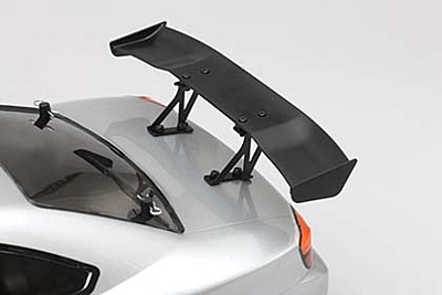 Yokomo Aluminum Wing Stay (Black/Mid) for Drift Car