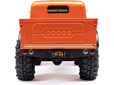 Axial 1/24 SCX24 Dodge Power Wagon 1940 4WD Rock Crawler Brushed RTR (Orange)