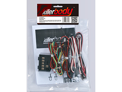 Killerbody 1/10 5mm LED Light Set with Controller Box (12 LEDs)