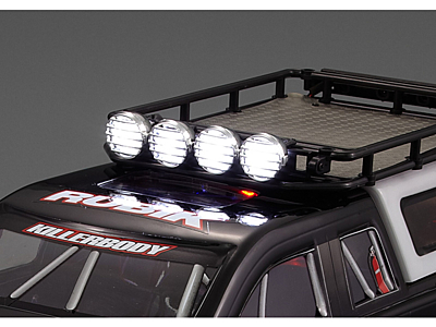 Killerbody Chrome Light Set for Mounting on Roof Rack  (Type A)