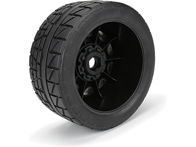 Pro-Line 1/6 Menace HP BELTED F/R 5.7” Tires MTD 24mm Raid 8x48 Hex (Black, 2pcs)