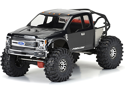 Pro-Line SCX6 1/6 2017 Ford F-250 Super Duty Cab-Only Clear Body