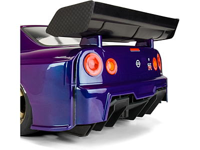 PROTOform Replacement Rear Wing for Nissan Skyline GT-R Body (Clear)