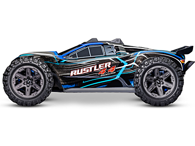 Traxxas Rustler 1/10 2BL 4WD RTR (Blue)