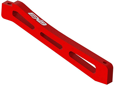 Arrma Aluminum Front Center Chassis Brace 98mm (Red)
