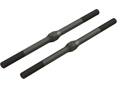 Arrma Steel Turnbuckle M4x85mm (Black, 2pcs)