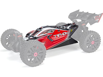 Arrma Painted Body Typhon 4x4 (Red)