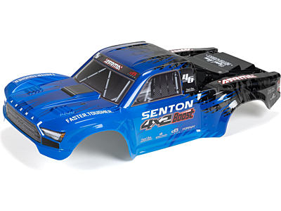 Arrma Senton 4x2 Painted Body with Decals (Blue)