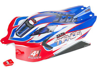 Arrma TLR Tuned Painted Decaled Trimmed Body (Red/Blue)