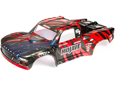Arrma Painted Body Mojave 6S BLX (Black, Red)