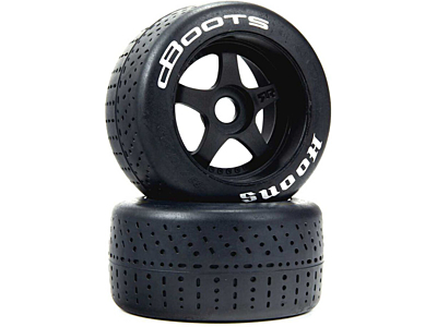 Arrma dBoots Hoons 5-Spoke Glued Tire Set 53/100 2.9 (Silver, 2pcs)