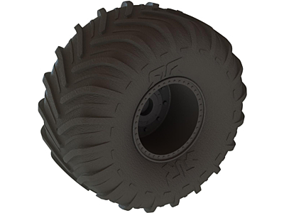 Arrma dBoots Chevron MT Glued Tire Set (2pcs)