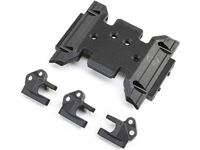 Axial SCX10 III BC Skid Plate & Upper Link Mounts