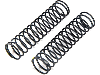 Axial Spring 13x62mm 2.5lbs/in Extra Firm (Yellow, 2pcs)