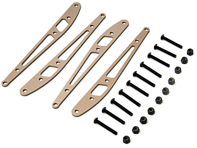 Axial Lower Link Plate Rear RBX10 (4pcs)