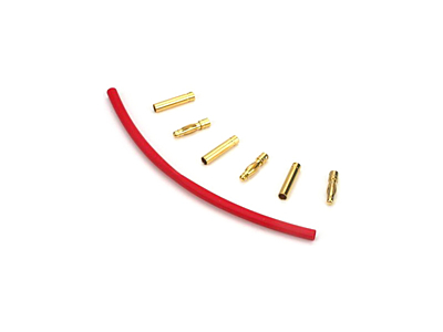 Dynamite Connector Gold Bullet Set 4mm (3pcs)