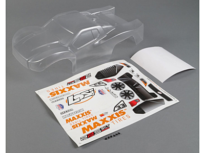 Losi 22S SCT 1/10 Body Set Clear