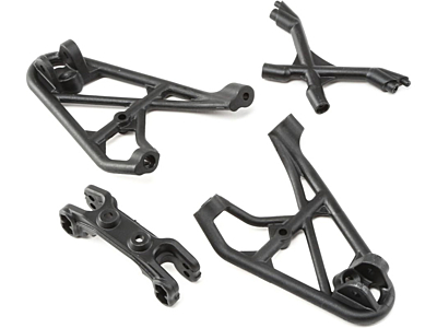 Losi Rock Rey Front Shock Tower Brace, Camber Link Mount