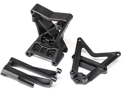 Losi RZR Rey Front Upper Arm/Shock Mount and ESC Mount