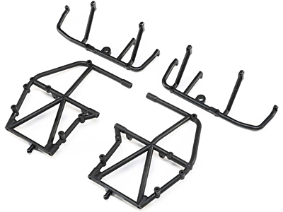 Losi LMT Side Cage and Lower Bar (Black)