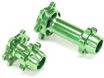 Losi Promoto-MX Aluminum Machined Hub Set (Green)