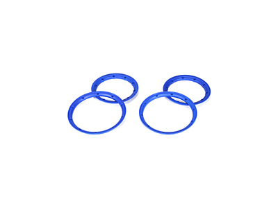 Losi 5IVE-T Beadlock Set Inner & Outer (Blue, 2pcs)