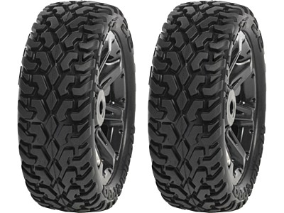 Medial Pro Preglued Front Sport Tires Bullit 2.2" (Black, 2pcs)