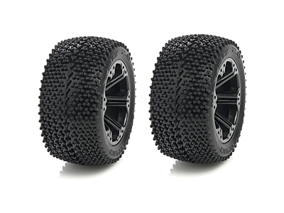Medial Pro Preglued Front Sport Tires Matrix 2.8" (Black, 2pcs)