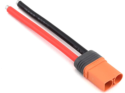 Spektrum Connector with Wires IC5 Female 10AWG (100mm)