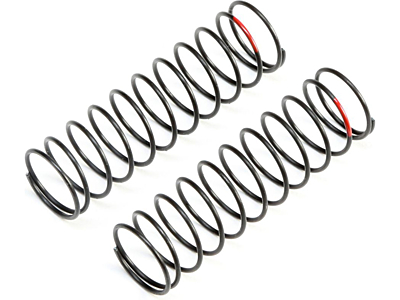 TLR 12mm Rear Springs Low Frequency (Red, 2pcs)