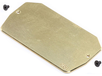 TLR Brass Electronics Mounting Plate (36g)