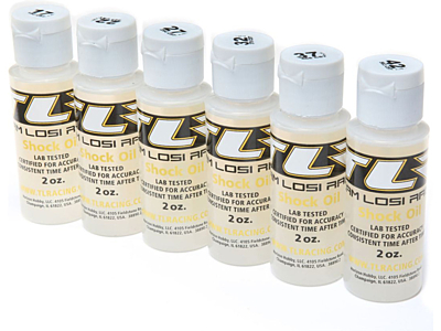 TLR Silicone Shock Oil Middle (set 6x56ml)