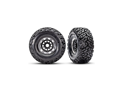Traxxas 2.2/3.2" Belted Tires for Maxx Slash (Satin Black, 2pcs)