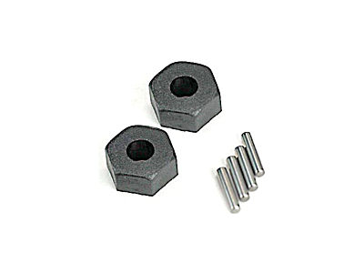 Traxxas Wheel Hubs 12mm with Axle Pins (2pcs)
