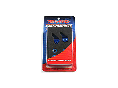 Traxxas Aluminum Steering Blocks (pair, Blue)
