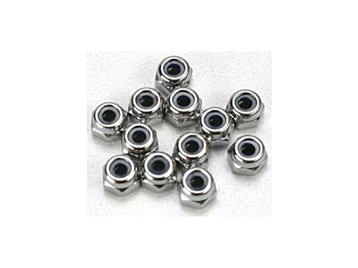 Traxxas 2.5mm Nylon Locking Nuts (12pcs)