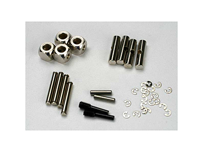 Traxxas Driveshaft U-Joints and Hardware (4 Sets)