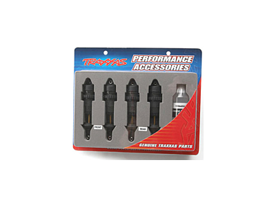 Traxxas Aluminum GTR Shocks PTFE Coated with TiN Shafts Fully Assembled (4pcs)