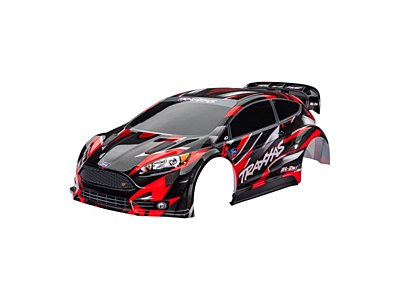 Traxxas Ford Fiesta ST Rally Painted Body (Red)