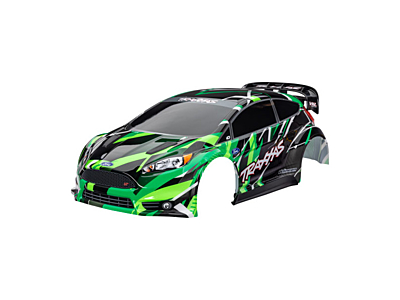 Traxxas Ford Fiesta ST Rally VXL Painted Body (Green)