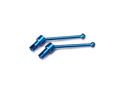 Traxxas Aluminium Driveshaft Assembly (Blue, 2pcs)
