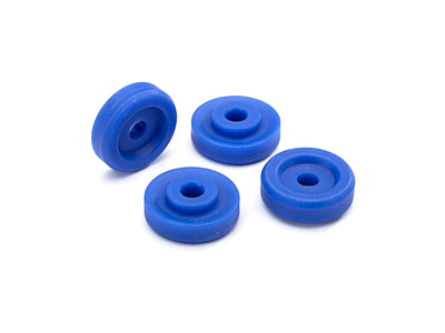 Traxxas Wheel Washers (Blue, 4pcs)