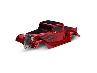 Traxxas Factory Five 33 Hot Rod Truck Complete Body (Red) 