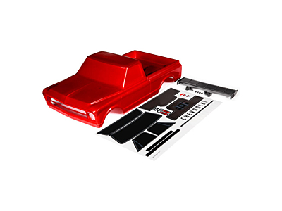 Traxxas Chevrolet C10 Drag Slash Body (Red)