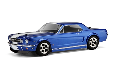 Clear body Ford Mustang GT 1966 Coupe (200mm)