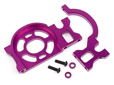 Brushless motor mount set (cyclone/purple)
