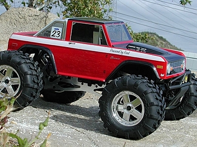 Clear body 1973 Ford Bronco (Savage)