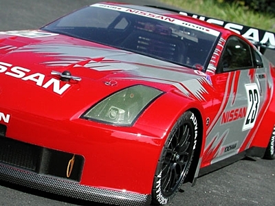 Clear body Nissan 350Z Nismo GT race (190mm)